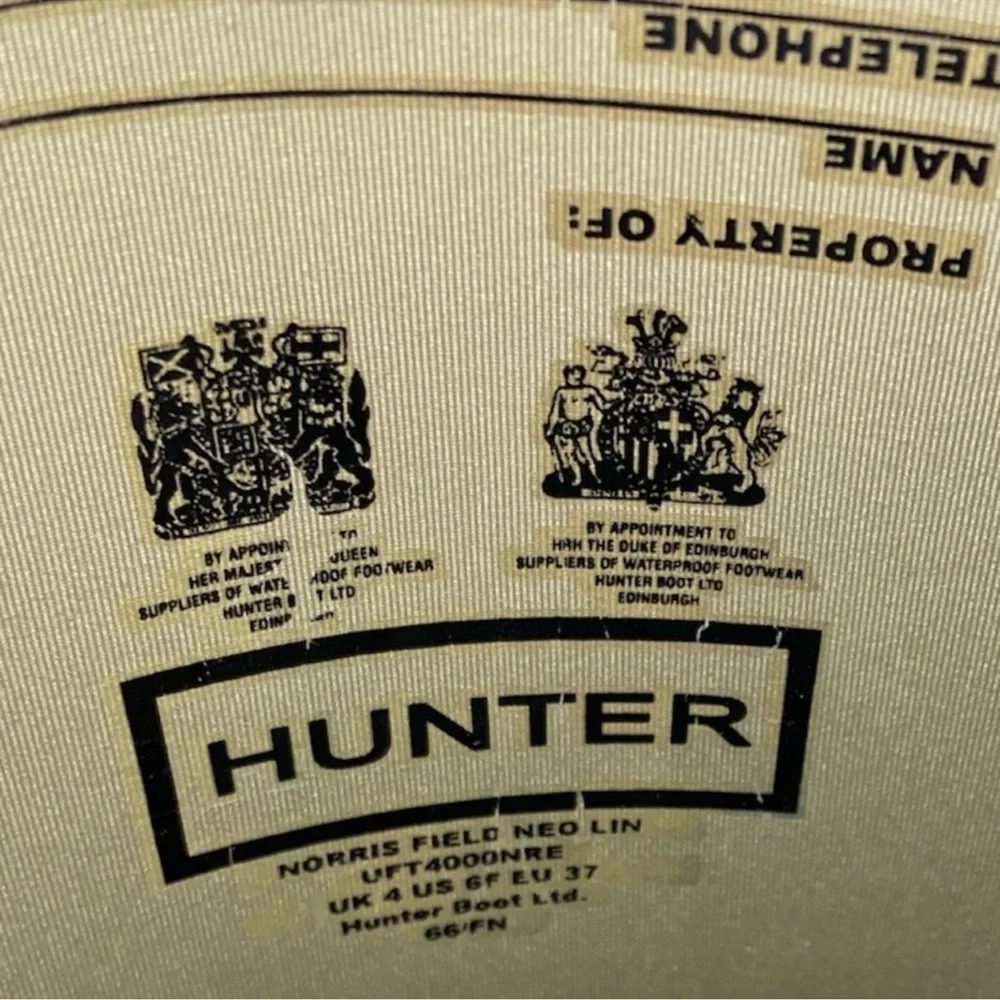 Hunter original tall Rain Boots